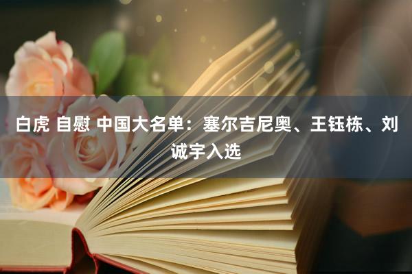 白虎 自慰 中国大名单：塞尔吉尼奥、王钰栋、刘诚宇入选