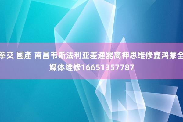 拳交 國產 南昌韦斯法利亚差速器离神思维修鑫鸿蒙全媒体维修16651357787
